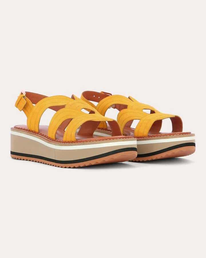 Fresia Leather Platform Sandal - Image 2