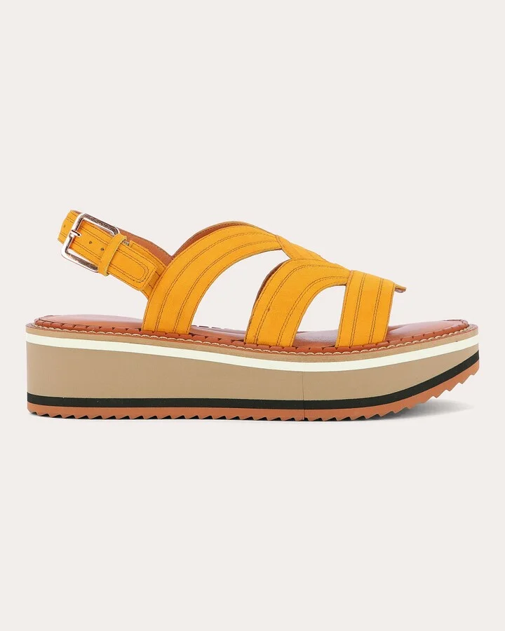 Fresia Leather Platform Sandal