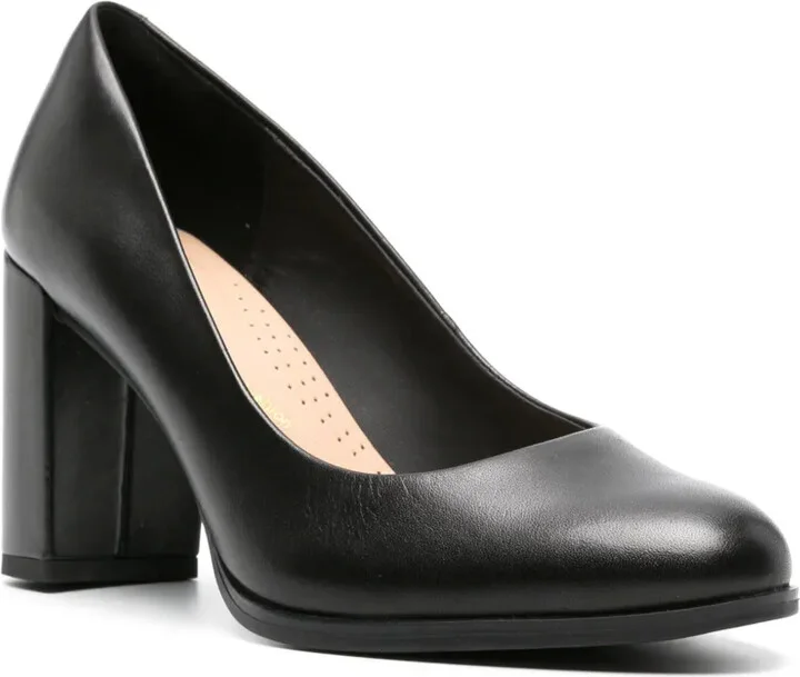 Freva 85mm leather pumps - Image 2