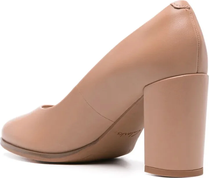 Freva 85mm leather pumps - Image 3