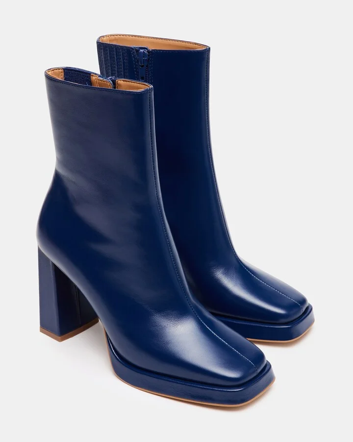 Freya Navy Leather - Image 3