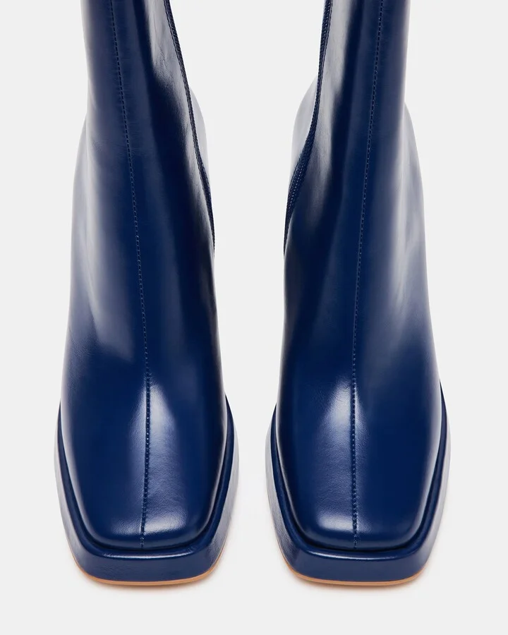 Freya Navy Leather - Image 5