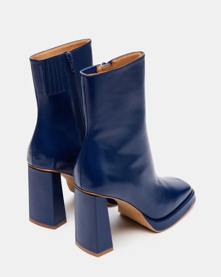 Freya Navy Leather - Image 6