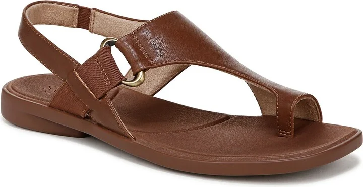 BROWN FAUX LEATHER