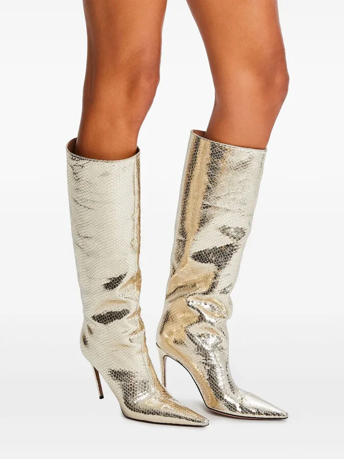 Frida 110mm leather boots - Image 5