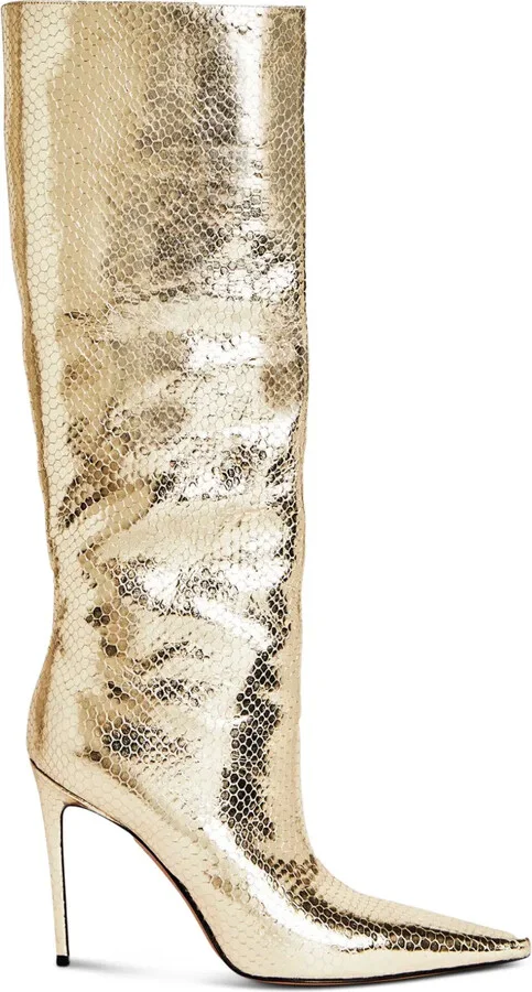 Frida 110mm leather boots