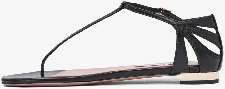 Frida Leather Thong Sandals - Image 2