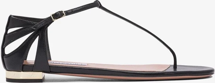 Frida Leather Thong Sandals