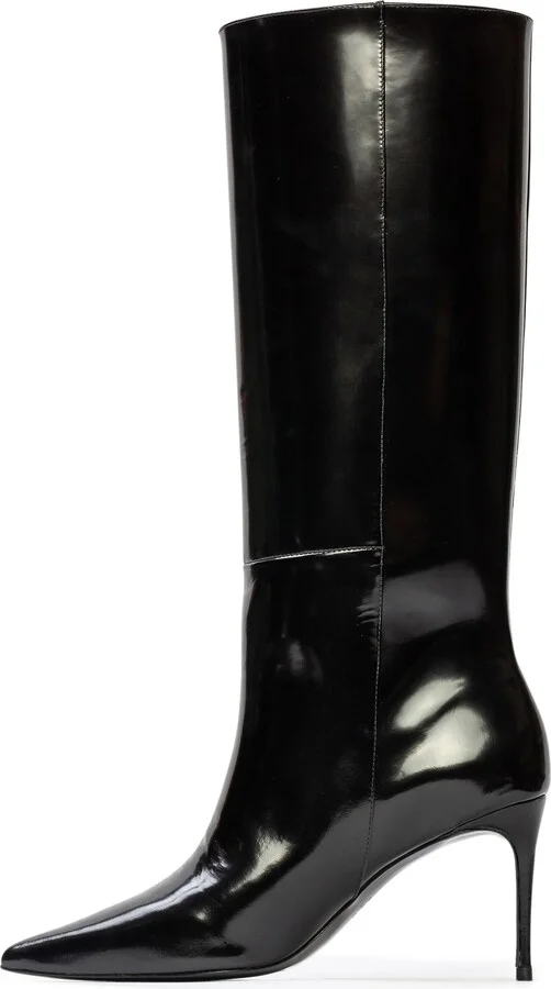 Friday 80 Pointed Toe Knee High Boot - Image 5