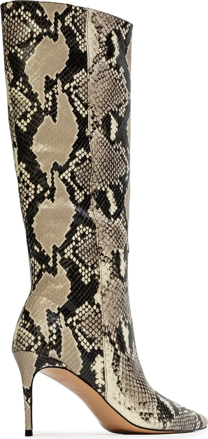 Friday 80 Pointed Toe Knee High Boot - Image 8