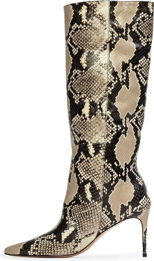 Friday 80 Pointed Toe Knee High Boot - Image 10