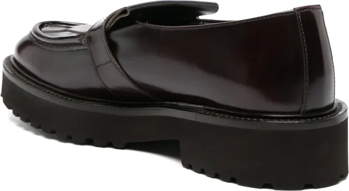 Fringe-Detail Leather Loafers - Image 3