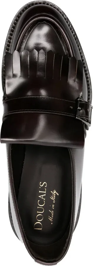 Fringe-Detail Leather Loafers - Image 4