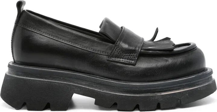 Fringe-Detail Loafers