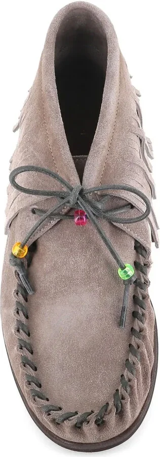 Fringe-Detail Moccasin Boots - Image 4