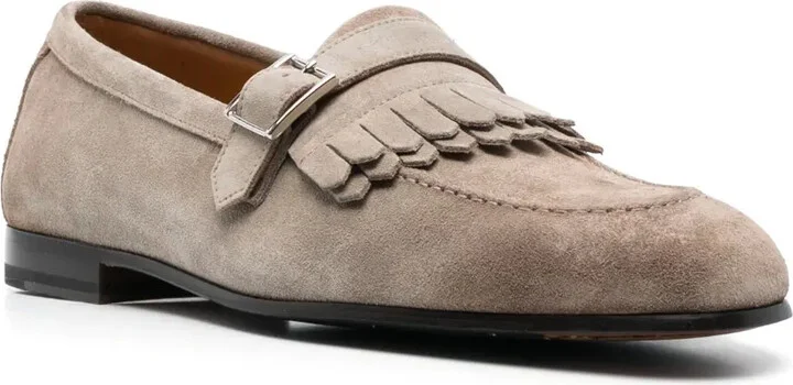 Fringe-Detail Suede Loafers - Image 2