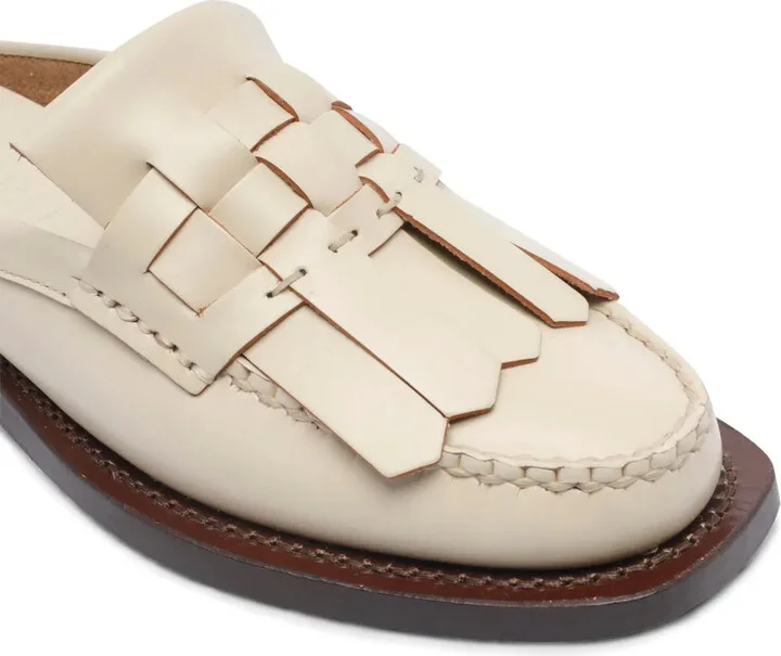 Fringe Detailing Mules - Image 4