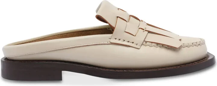 Fringe Detailing Mules