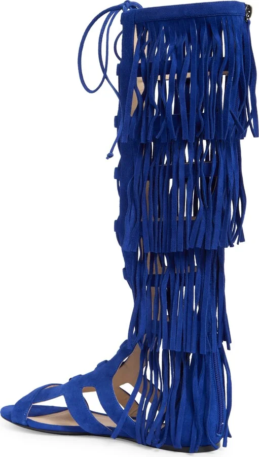 Fringe Gladiator Sandal - Image 2