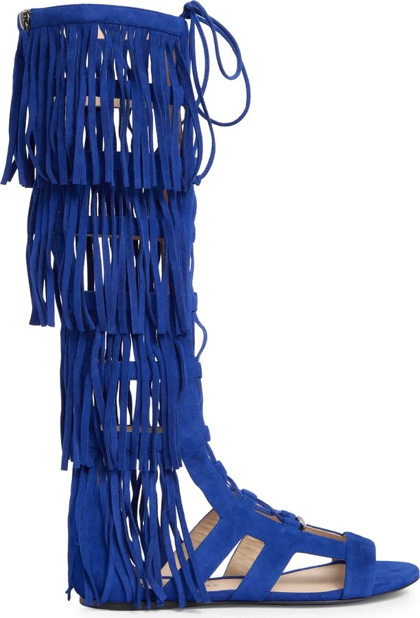 Fringe Gladiator Sandal - Image 4