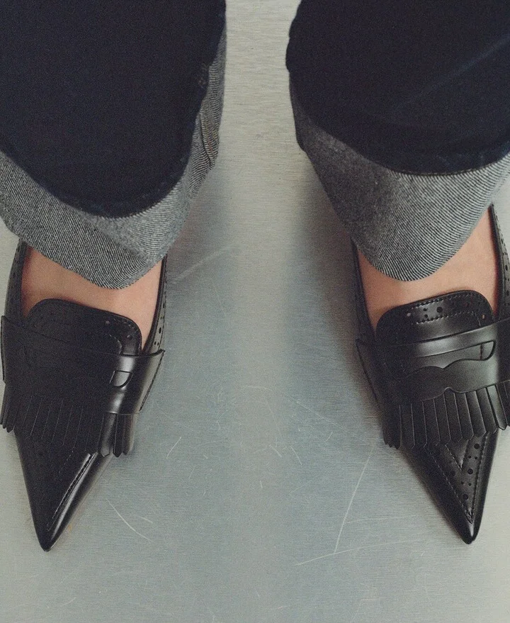 Fringe Slingback Pump - Image 2