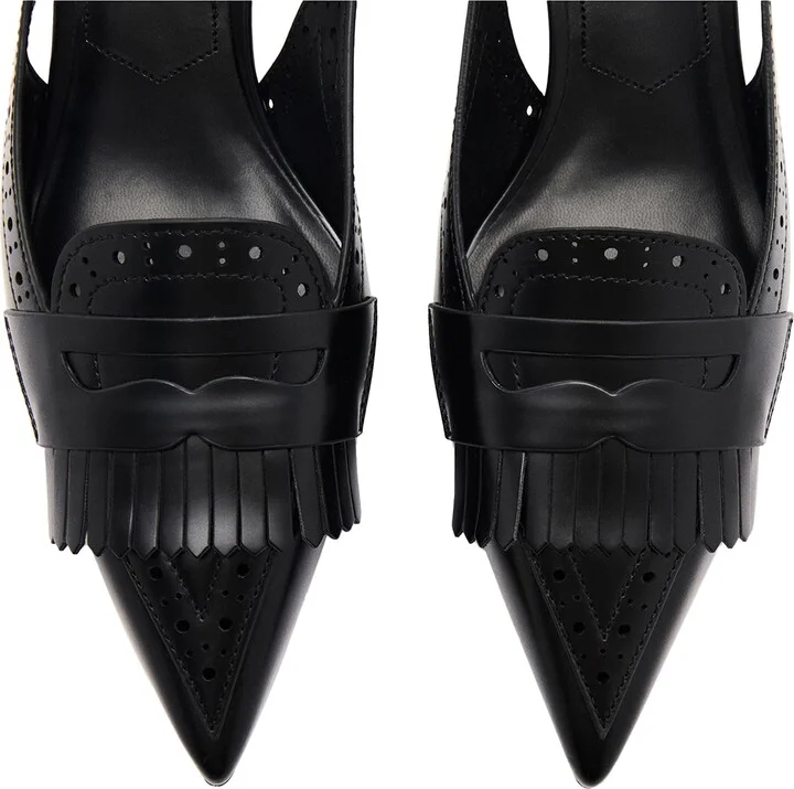 Fringe Slingback Pump - Image 4