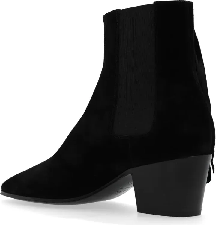 Fringed Ankle Boots - Image 5