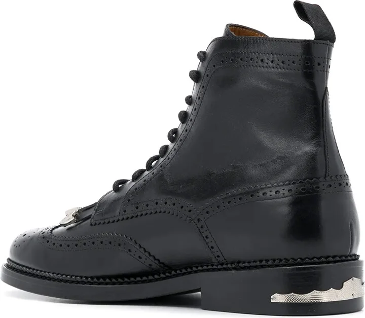 Fringed Ankle Boots - Image 3