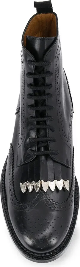 Fringed Ankle Boots - Image 4