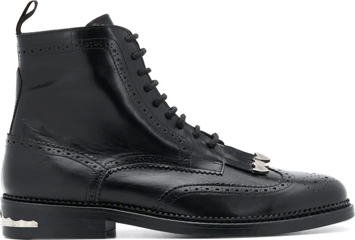 Fringed Ankle Boots