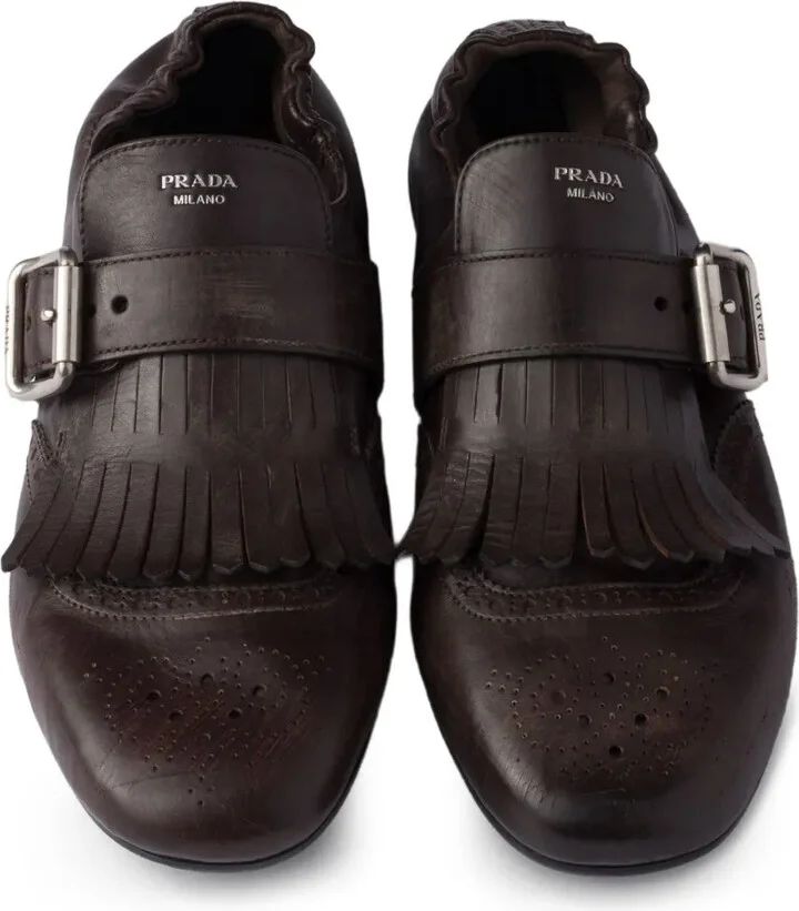 Fringed Buckle Shoes - Image 3