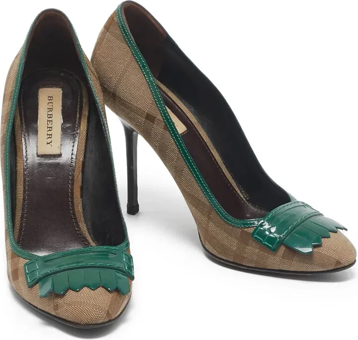 Fringed-Detail Heeled Pumps - Image 2