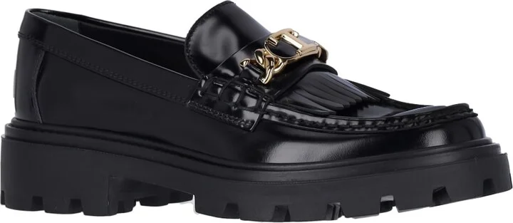 Fringed Detail Loafers - Image 2