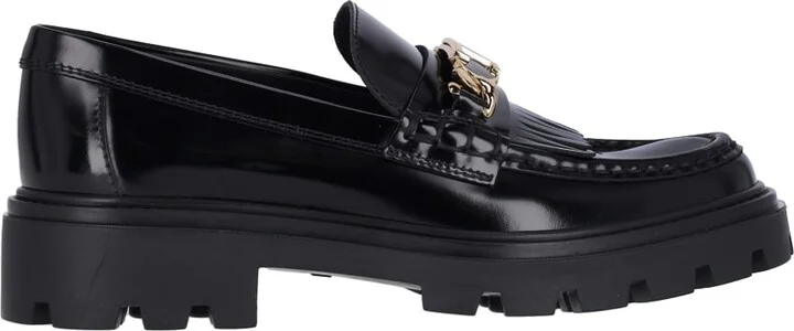 Fringed Detail Loafers