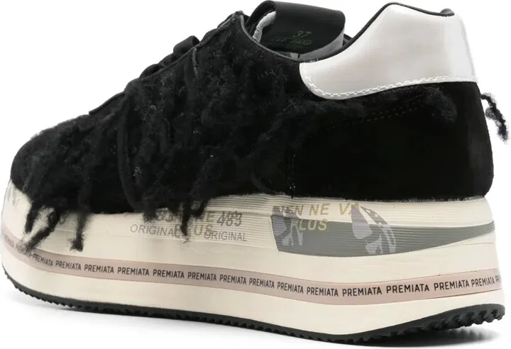 Fringed-Detailed Sneakers - Image 3