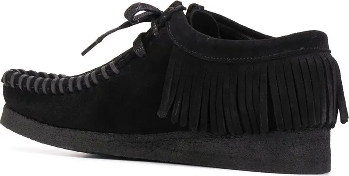 Fringed Lace-Up Shoes - Image 3