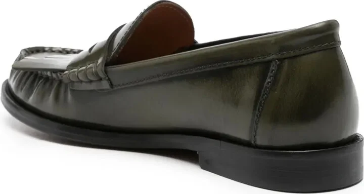Fringed Leather Loafers - Image 3