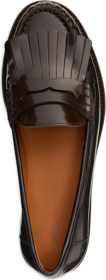 Fringed Leather Loafers - Image 3
