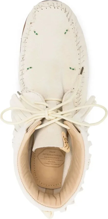 Fringed Leather Loafers - Image 4