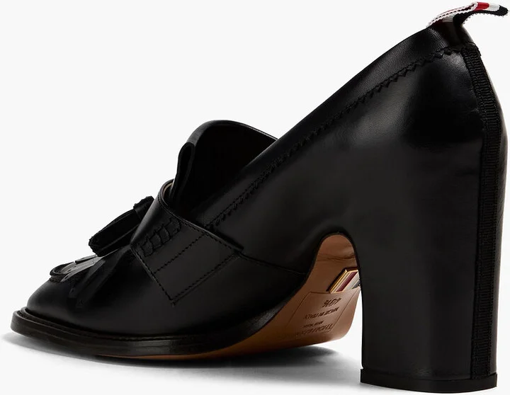 Fringed leather pumps - Image 3