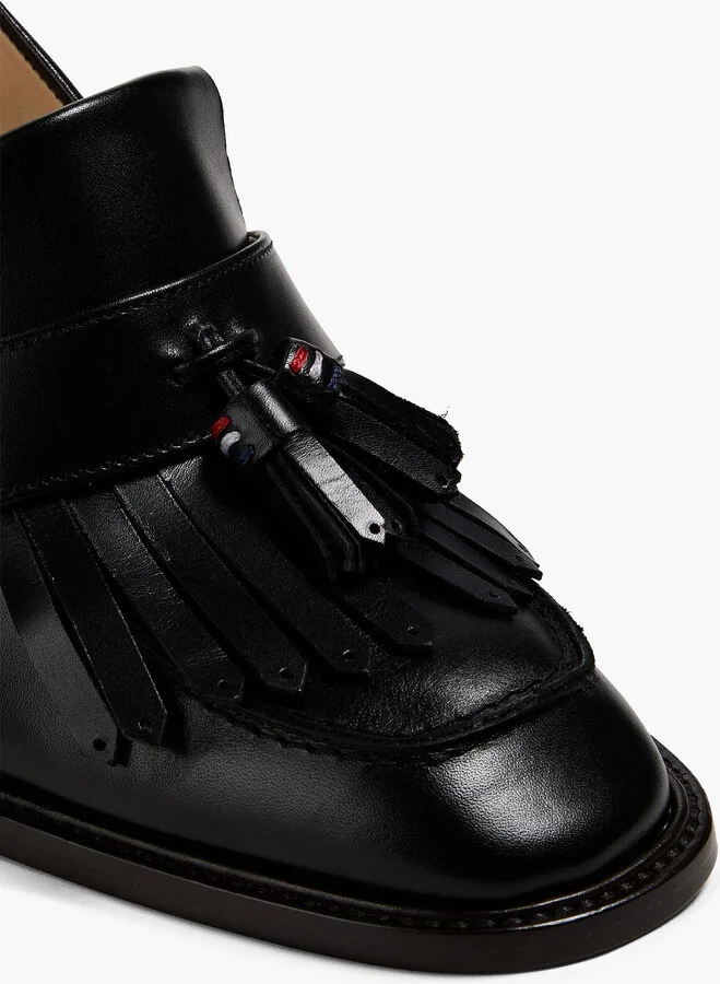 Fringed leather pumps - Image 4