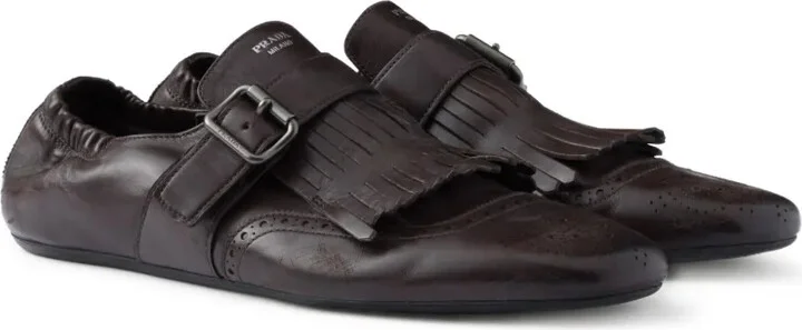 Fringed Monk-Strap Loafers - Image 2