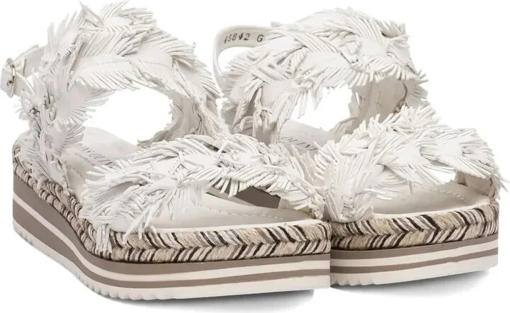 Fringed Platform Sandals - Image 2