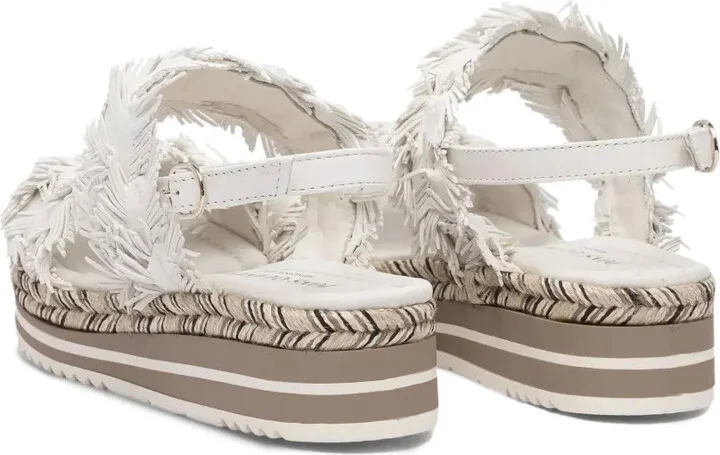 Fringed Platform Sandals - Image 3