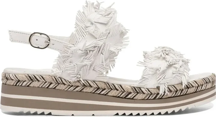 Fringed Platform Sandals