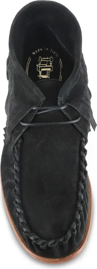 Fringed Suede Ankle Boots - Image 4