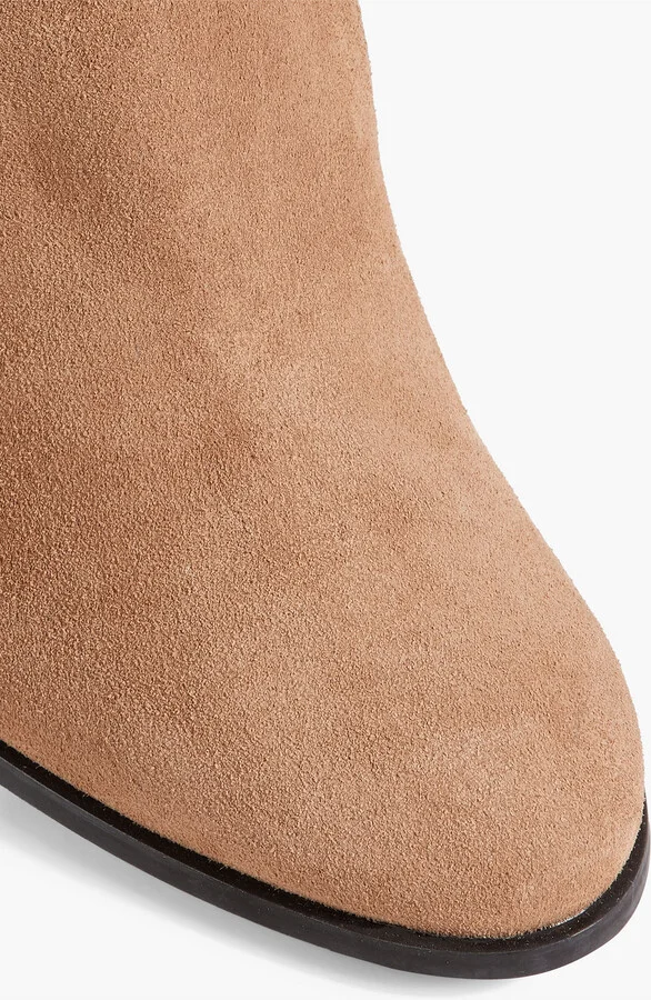 Fringed suede ankle boots - Image 4