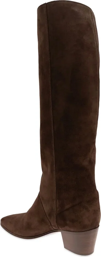 Fringed Suede Boots - Image 5