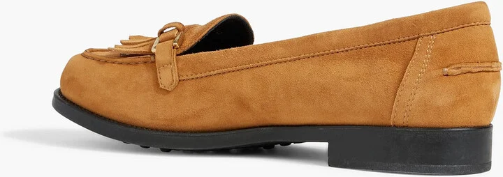 Fringed suede loafers - Image 3