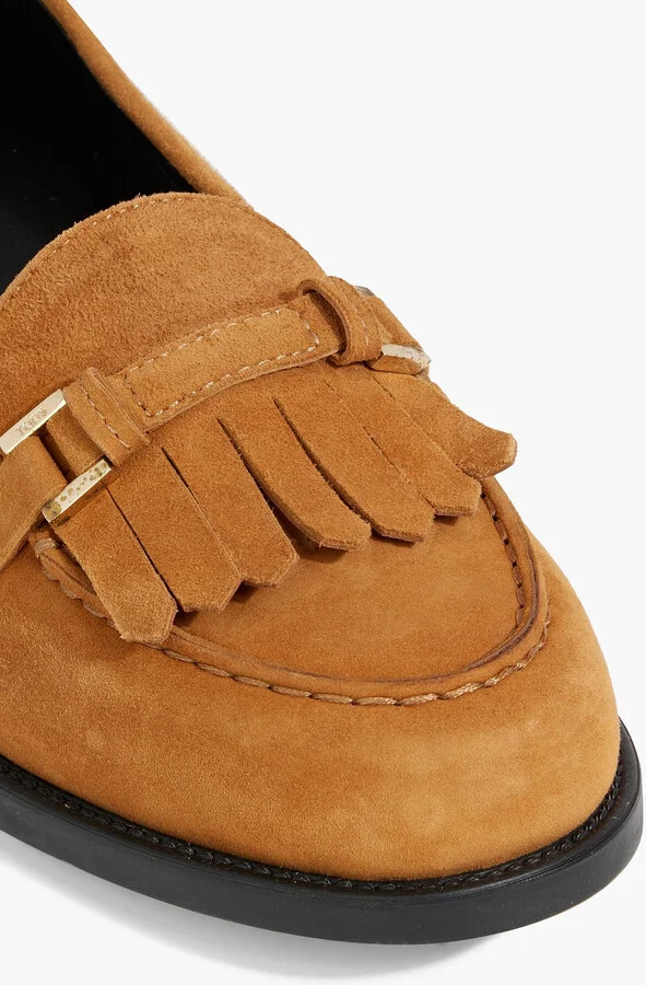 Fringed suede loafers - Image 4